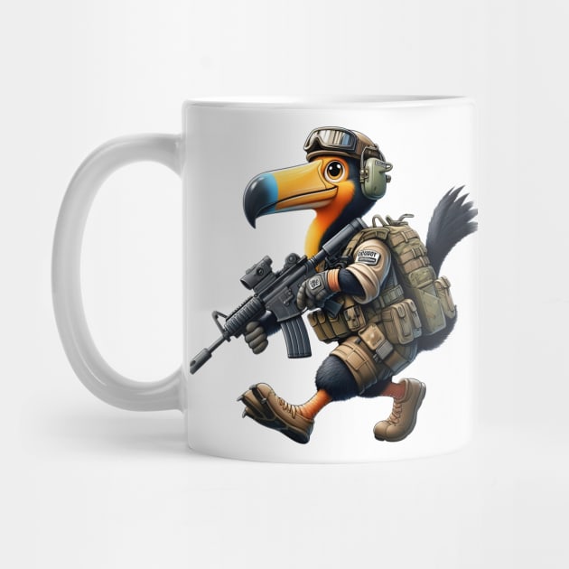 Tactical Dodo Bird by Rawlifegraphic